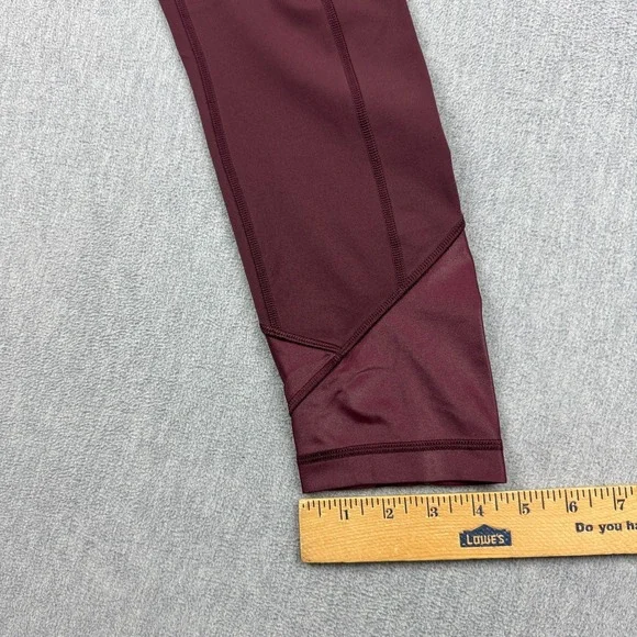 Lululemon Womens Leggings 8 Red Pace Queen Tight 26" Luxtreme Yoga Athletic - Picture 10 of 15